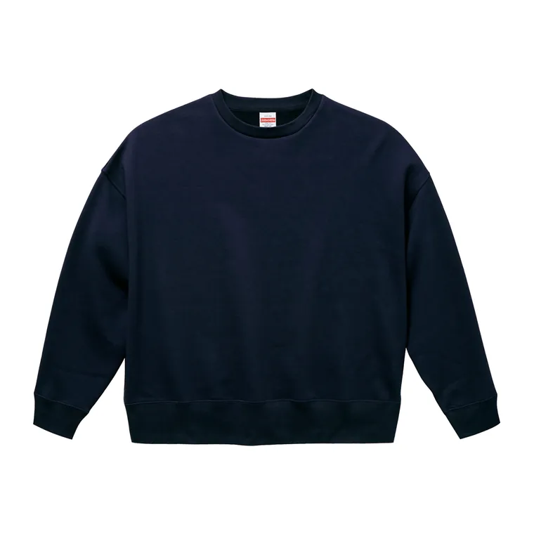 United Athle 5627-01 10.0オンス T/C ビッグシルエット クルーネック スウェット（裏起⽑）（正面）