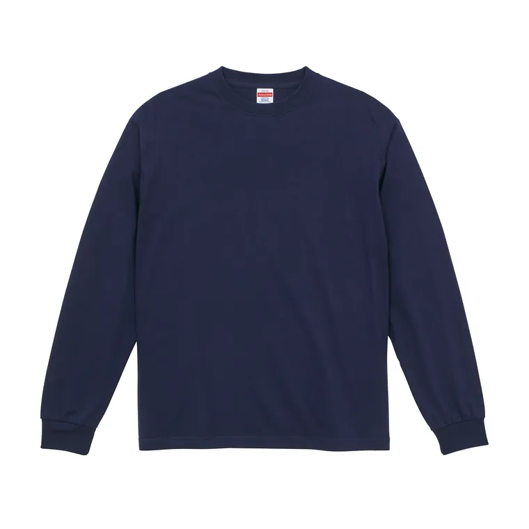 United Athle 5913-01 6.2オンス プレミアム ロングスリーブ Tシャツ（2.1インチリブ）（正面）