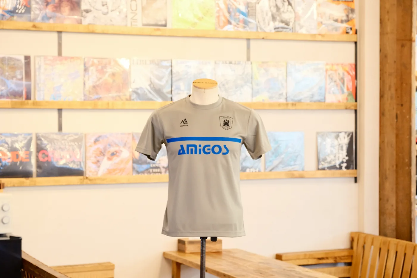 AMiGOS様の練習着の作成（正面）