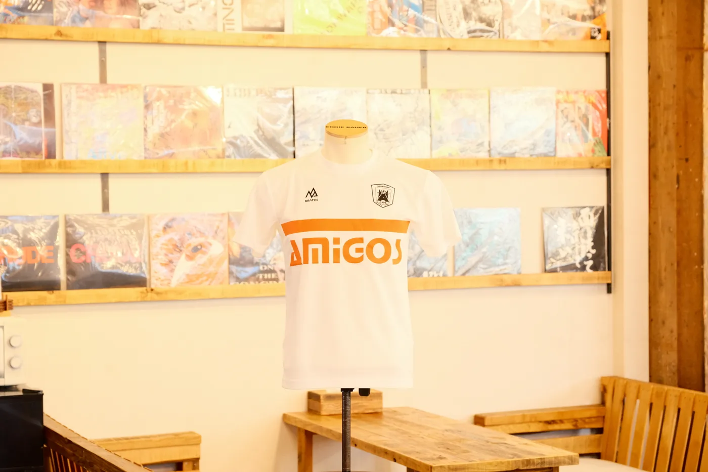 AMiGOS様の練習着の作成（正面）
